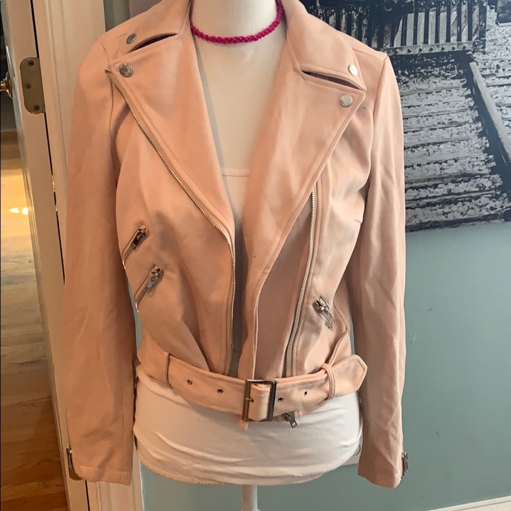 Nasty Gal, pink Moro jacket